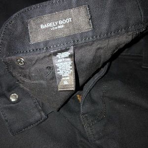 Women’s black express jeans